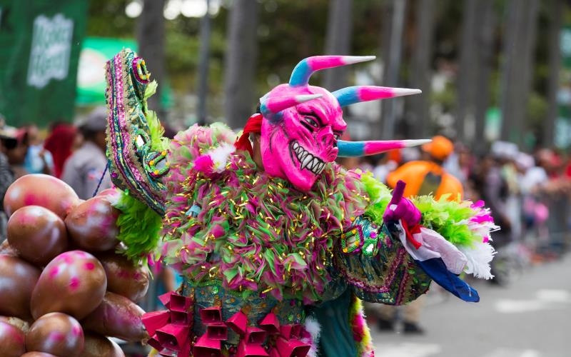 Carnaval Mulato en República Dominicana.