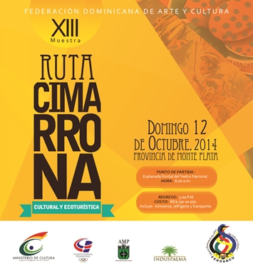 XIII Muestra Ruta Cimarrona Cultural y Ecoturistica