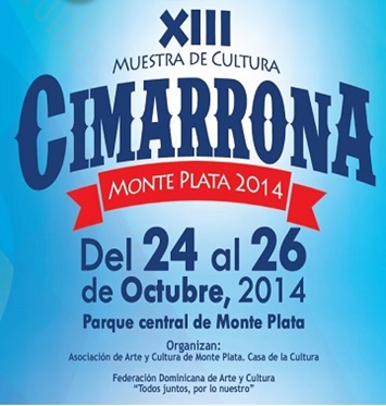 XIII Muestra de cultura Cimarrona Monte Plata 2014