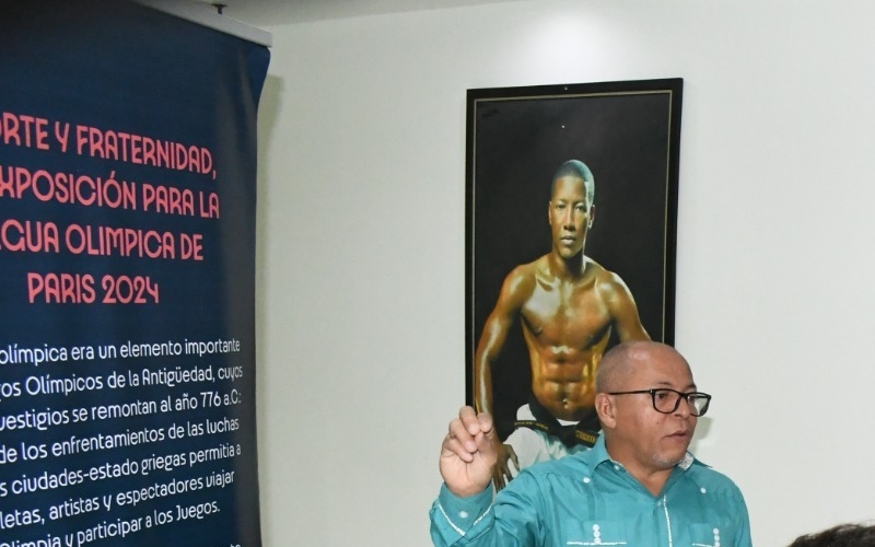 Estudiantes participan de exposición Deporte y fraternidad en el COD